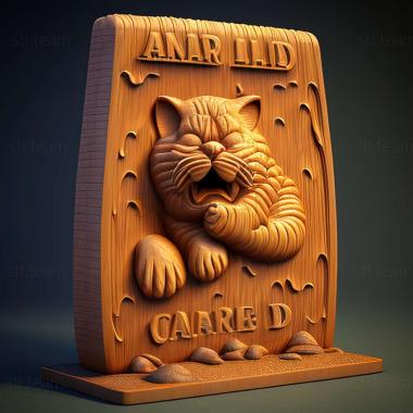 3D model Garfield game (STL)